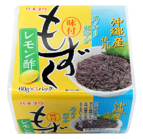 味付もずくレモン酢