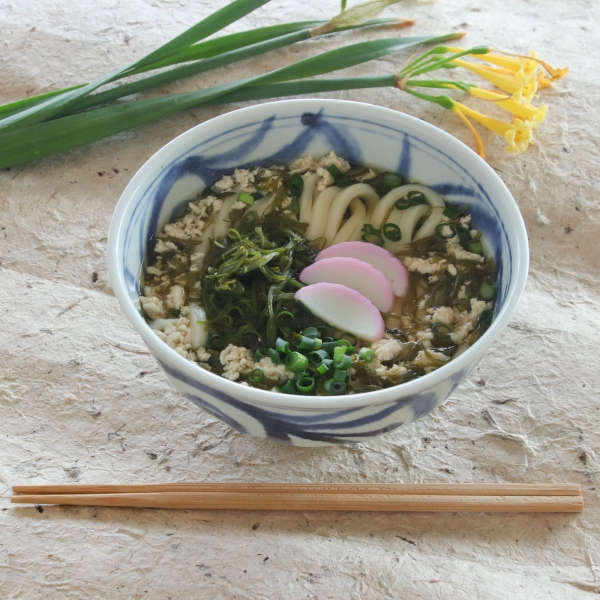 うすあさめかぶうどん