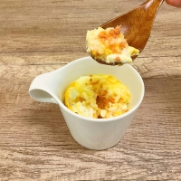鮭ほぐしの和風オムライス