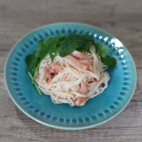 いか明太子のエスニック風素麺