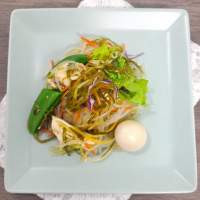 うすあさめかぶの中華風春雨サラダ