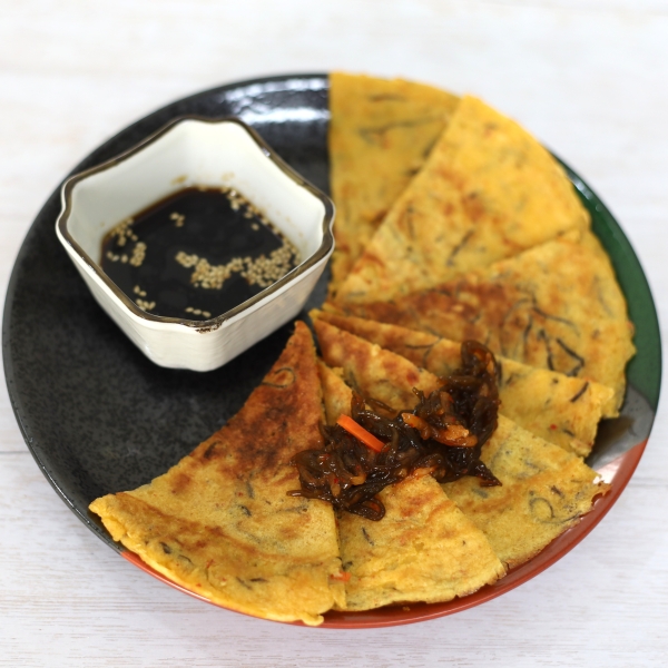 もずくキムチチヂミ