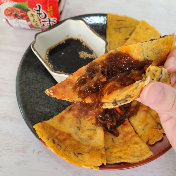 もずくキムチチヂミ