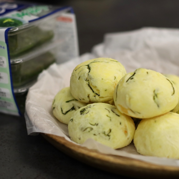 めかぶでポンデケージョ